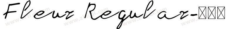Fleur Regular字体转换
